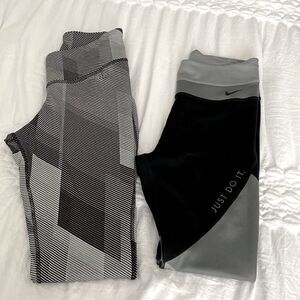 Women Nike & Reebok Leggings Size Medium New Without Tag